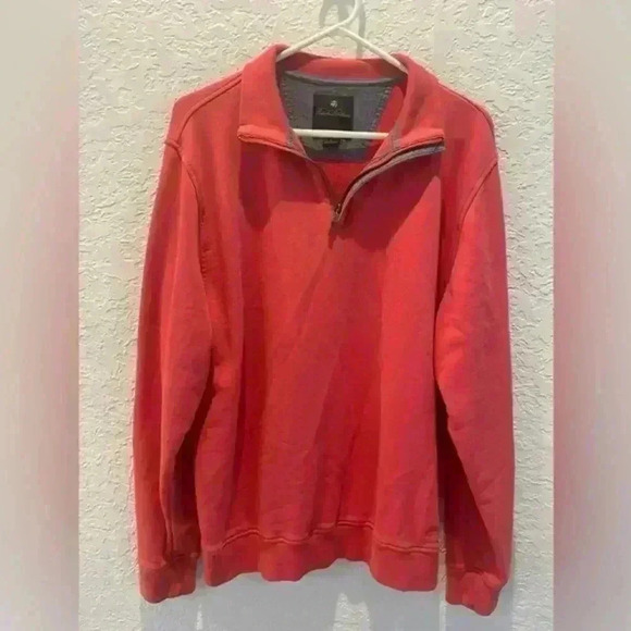 Brooks Brothers 1/4 zip sweatshirt mens large - Picture 1 of 6